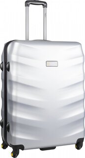 National Geographic Arete 108 л чемодан из пластика на 4 колесах серебристый
